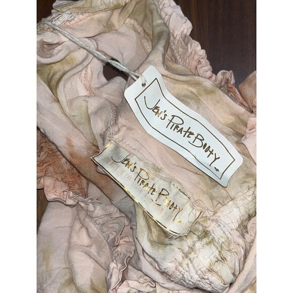 Jen's Pirate Booty Kozmic Flirty Dress in Desert Sun Astral Tie Dye XSmall New - Picture 8 of 14